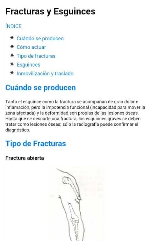 Manual de Primeros Auxilios screenshot 8