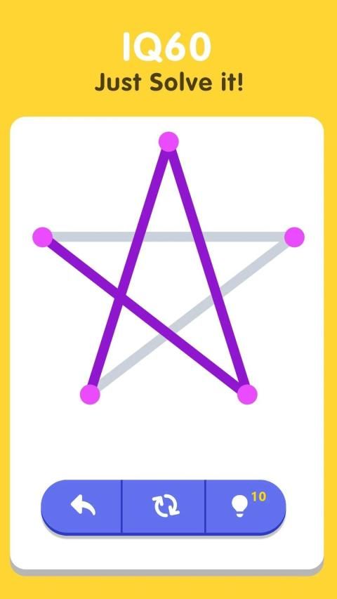 One Drawing Puzzle - Draw one touch line games स्क्रीनशॉट 3