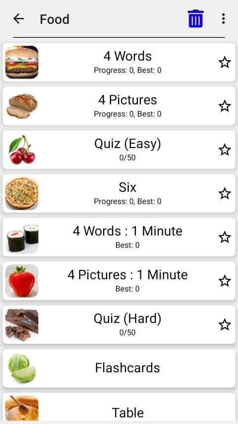 Easy Pictures and Words - Photo-Quiz with 5 Topics स्क्रीनशॉट 1