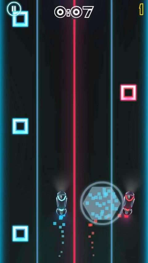 Glow 2 Cars स्क्रीनशॉट 1