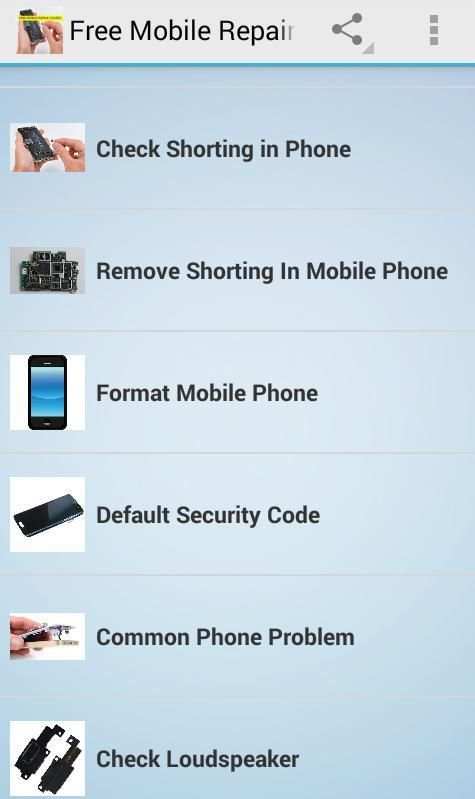Free Mobile Repair Course скриншот 3