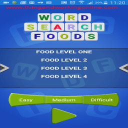 ikon Word Search Foods