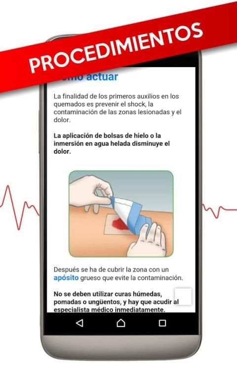 Manual de Primeros Auxilios screenshot 4
