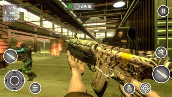 FPS Commando Shooter: Gun Shooting Games स्क्रीनशॉट 1