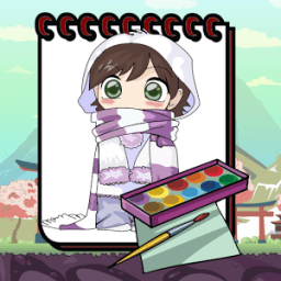 Chibi Рисование раскраски иконка