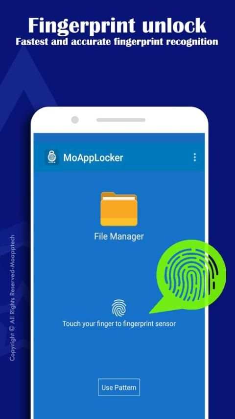 AppLock - FingerPrint Unlock screenshot 2