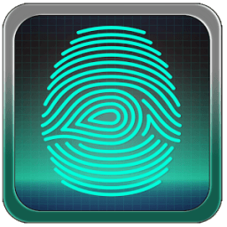 Fingerprint app Lock Simulator आइकन