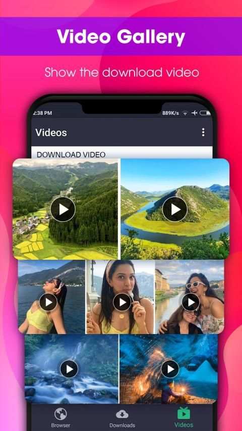 Fast Video Downloader HD & Free Downloader App screenshot 2