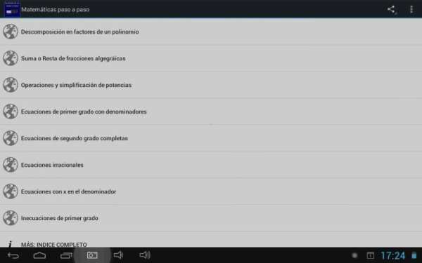Matemáticas paso a paso screenshot 5