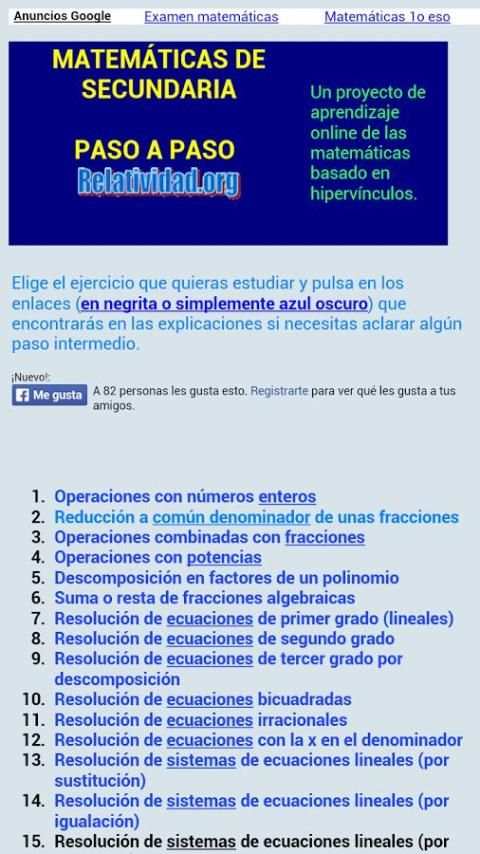 Matemáticas paso a paso screenshot 9