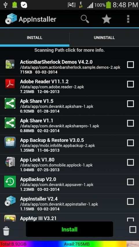 Apk installer For Android скриншот 6