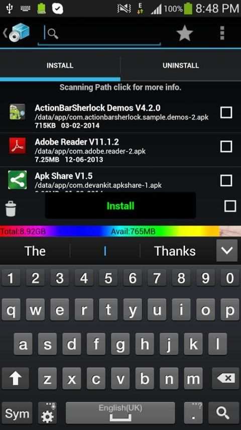 Apk installer For Android 4 تصوير الشاشة