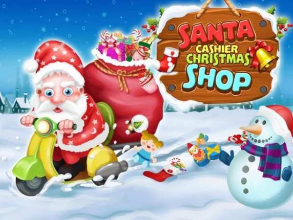 Santa Cashier Christmas Shop screenshot 5