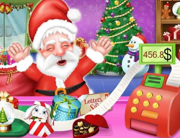 Santa Cashier Christmas Shop screenshot 8