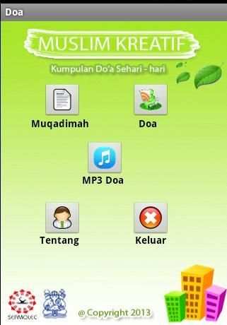 Aplikasi Kumpulan Do'a 3 تصوير الشاشة