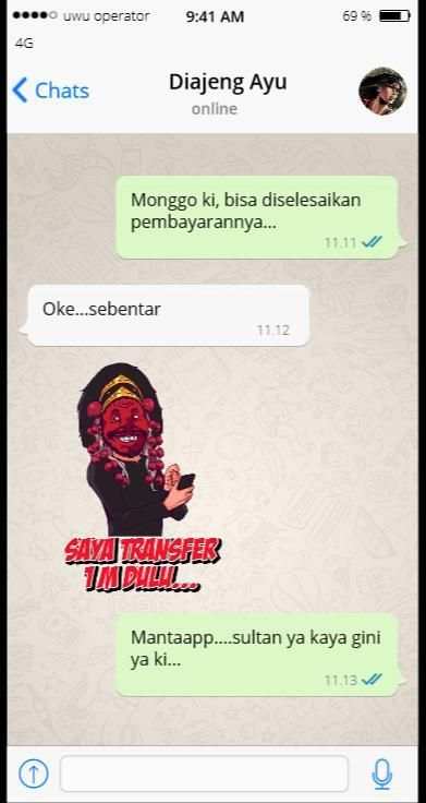 Culture Hero WhatsApp Sticker screenshot 1