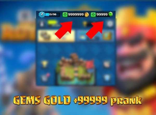 Chaets for Clash Royal prank скриншот 2