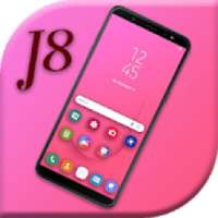 Theme for Samsung galaxy J8 Core: j8 core launcher