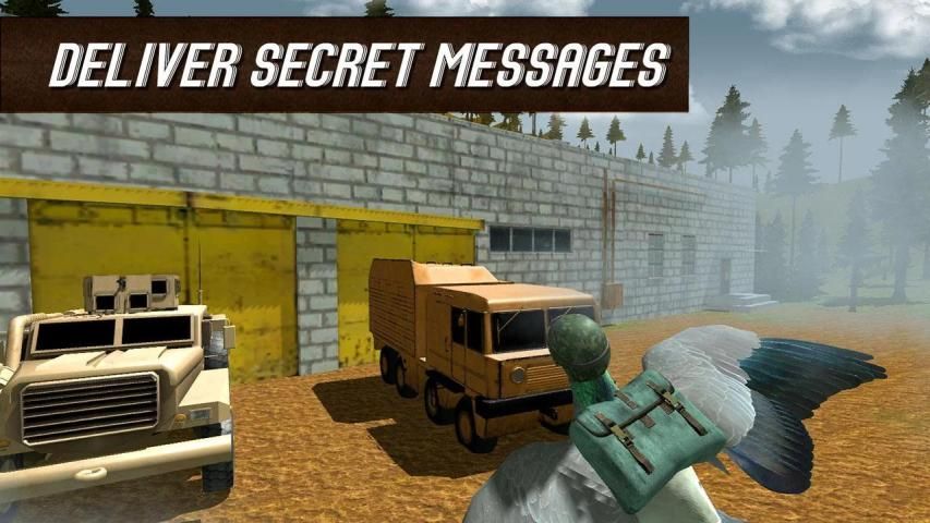 War Bird: Pigeon Simulator 3D скриншот 1