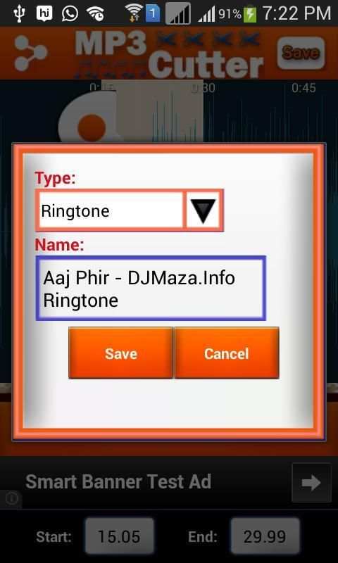 MP3 Ringtone Cutter FREE screenshot 4