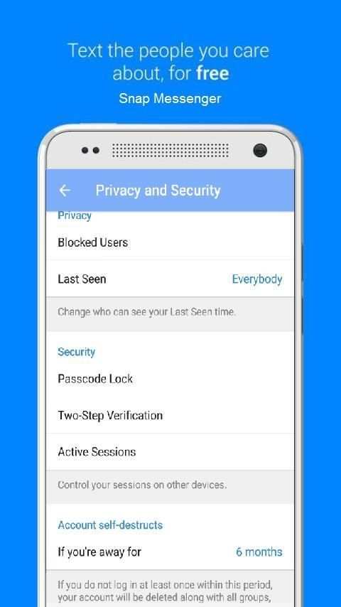Snap Messenger screenshot 2