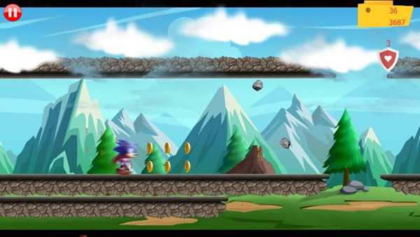 Super Mari-Sonic Subway Dash скриншот 6