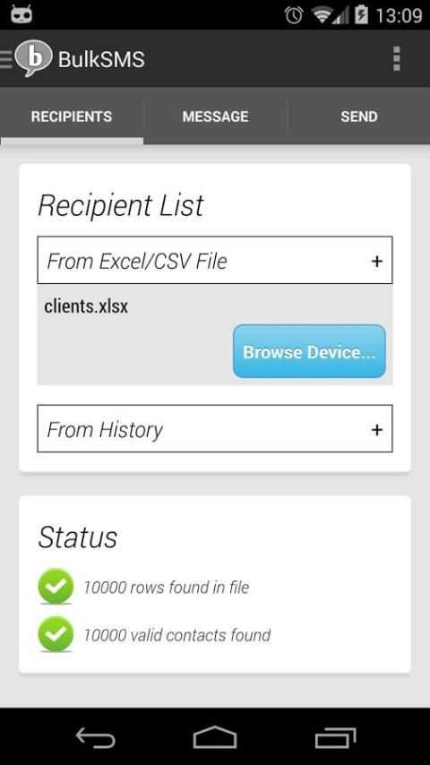 BulkSMS screenshot 5