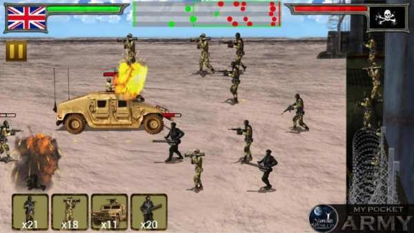 My Pocket Army (War Game) स्क्रीनशॉट 2