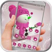 Розовый Снеговик Стиль