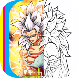 Coloring Super Saiyan иконка