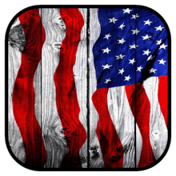 American Flag Wallpaper أيقونة