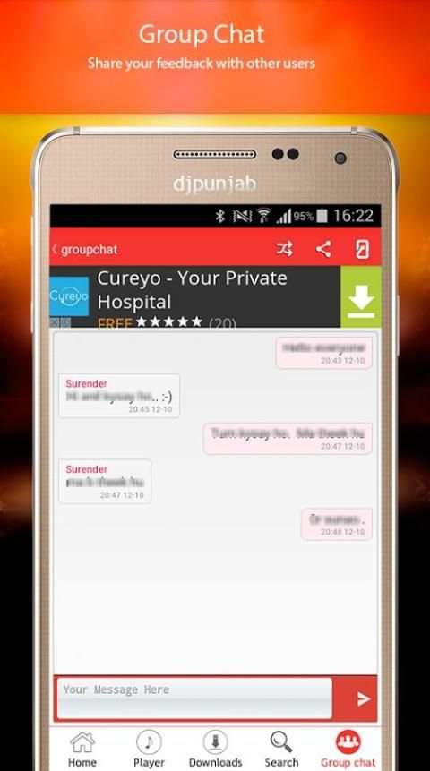 Djpunjab Songs/Music Player screenshot 1