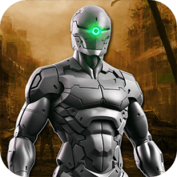 Futuristic Metal X-Robot War icon