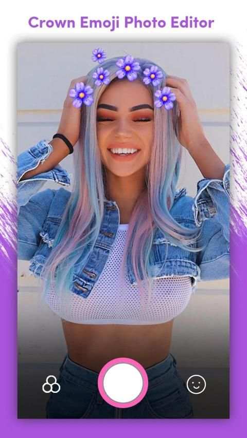 Crown Heart Emoji Photo Editor screenshot 5