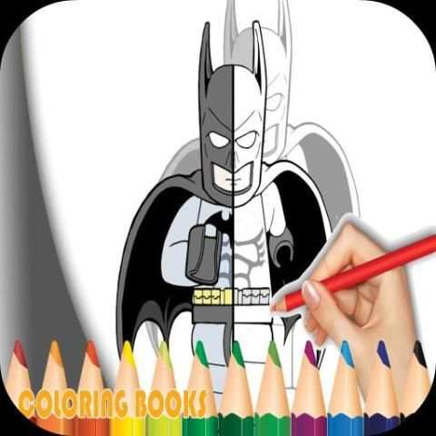 Coloring Game untuk Lego Batma screenshot 3