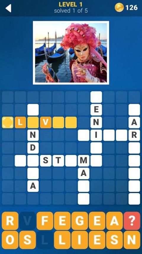 120 Photo Crosswords screenshot 1