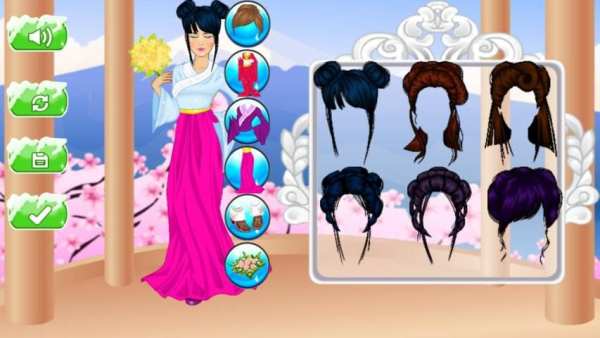 chinese princess make-up games screenshot 7