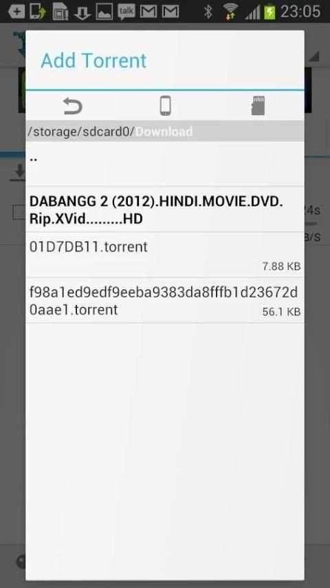 Torrent Downloader Client скриншот 4