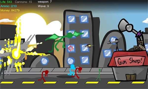 Stickman Zombie Shooter screenshot 2