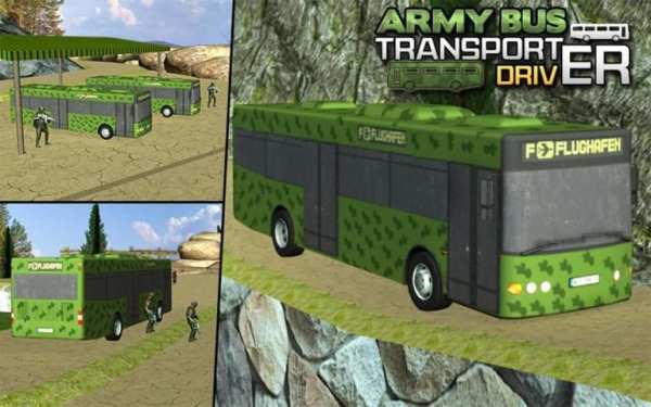 Army Bus Transporter Driver 7 تصوير الشاشة