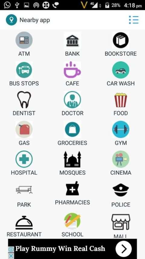 Nearby App скриншот 1