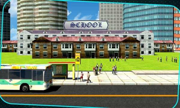 School Bus Driving 3D screenshot 14