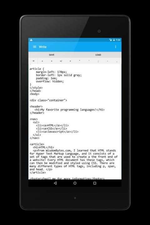 HTML Editor and Viewer screenshot 4