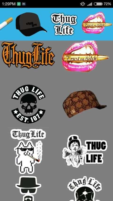 Thug Life Editor स्क्रीनशॉट 1