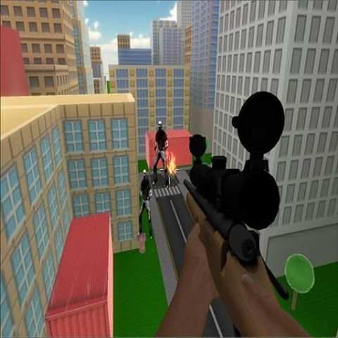 Sniper Shooter Zombie War 2017 screenshot 4