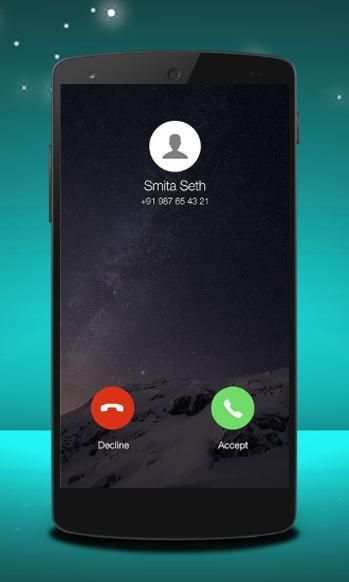 I Call Screen : OS 10 Dailer 4 تصوير الشاشة