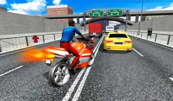 Moto Racer HD स्क्रीनशॉट 1