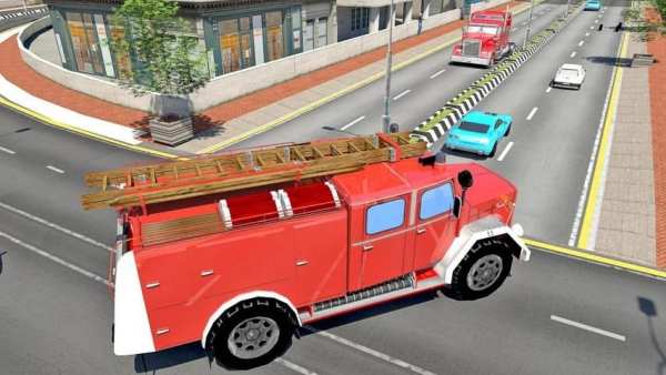 Fire Truck Simulator 2019 स्क्रीनशॉट 1