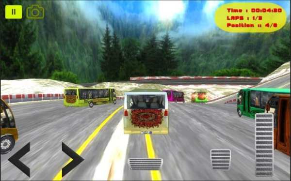 Hill Climb Bus Hill Racing скриншот 4