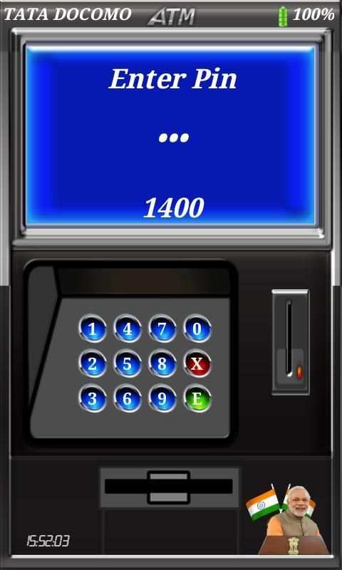 Modi ATM Keynote Lockscreen скриншот 4